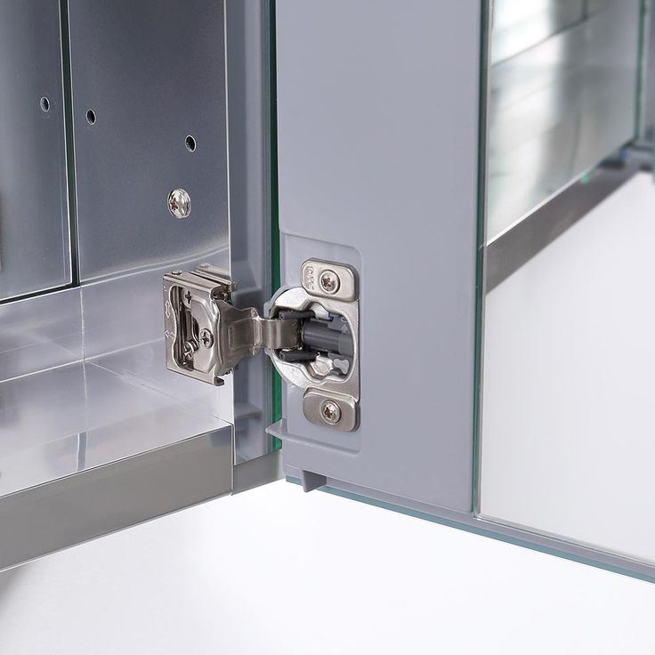59 in. W x 36 in. H x 5 in. D Frameless Recessed or Surface-Mounted Bathroom Medicine Cabinet