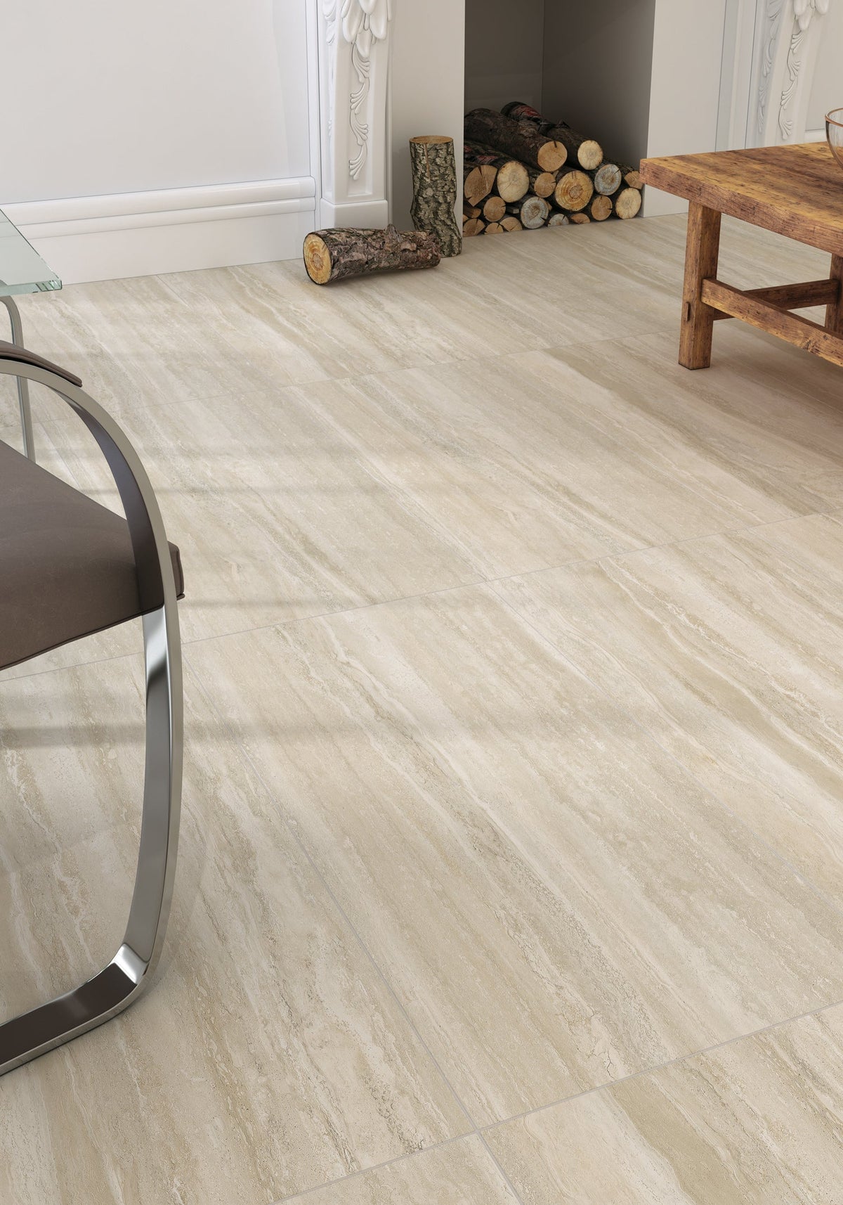 Emser Esplanade Pass Porcelain Border Tile, 12 in. x 12 in.