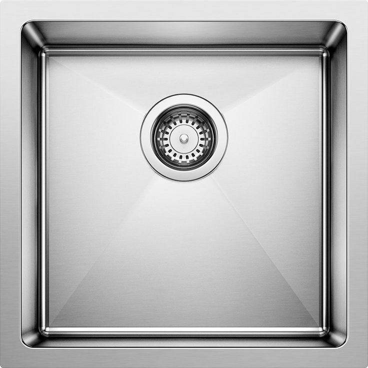 QUATRUS R15 Undermount Stainless Steel 32 in Single Bowl Kitchen Sink