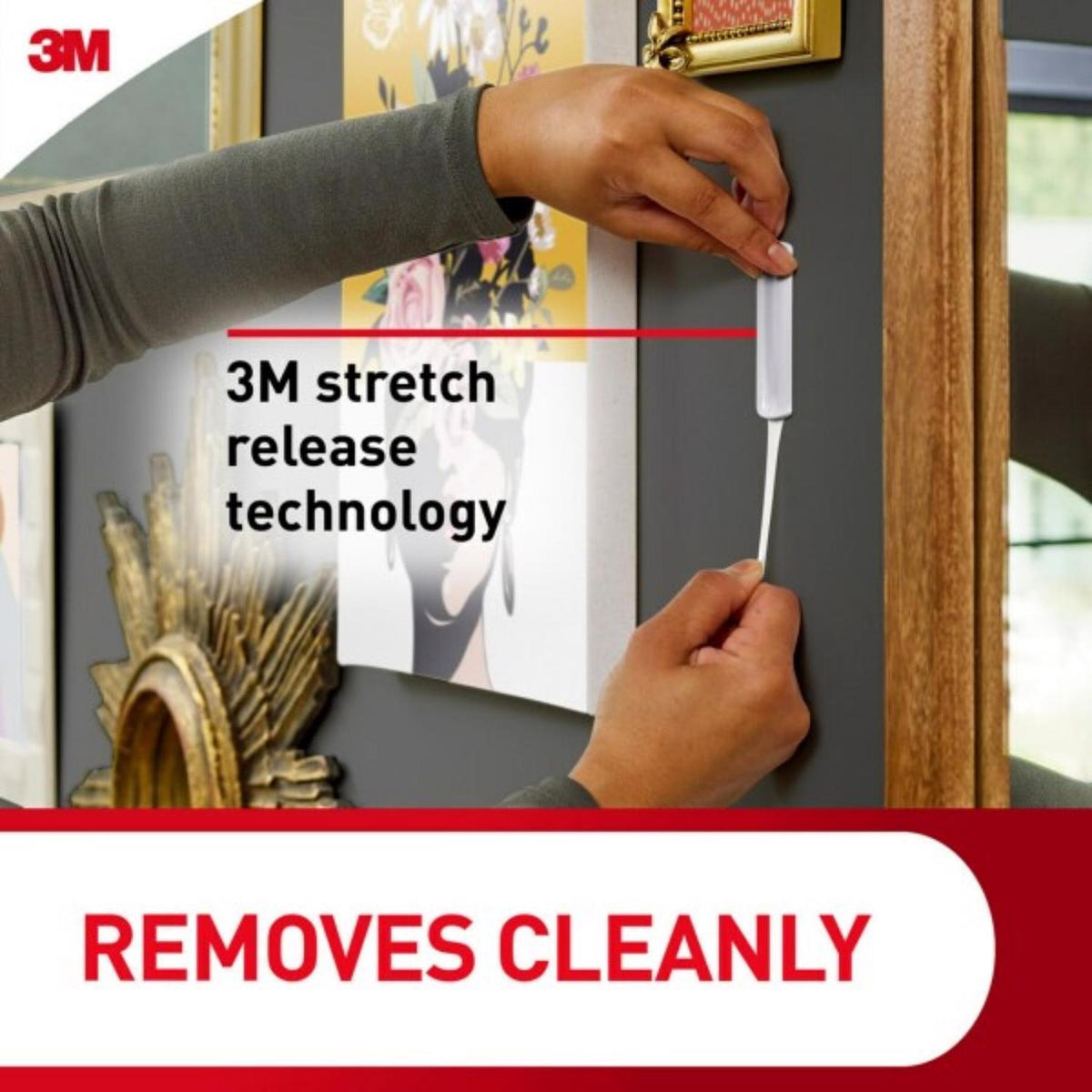 3M Command White Sawtooth Picture Hanger, 4 lb Capacity, 1 Pack