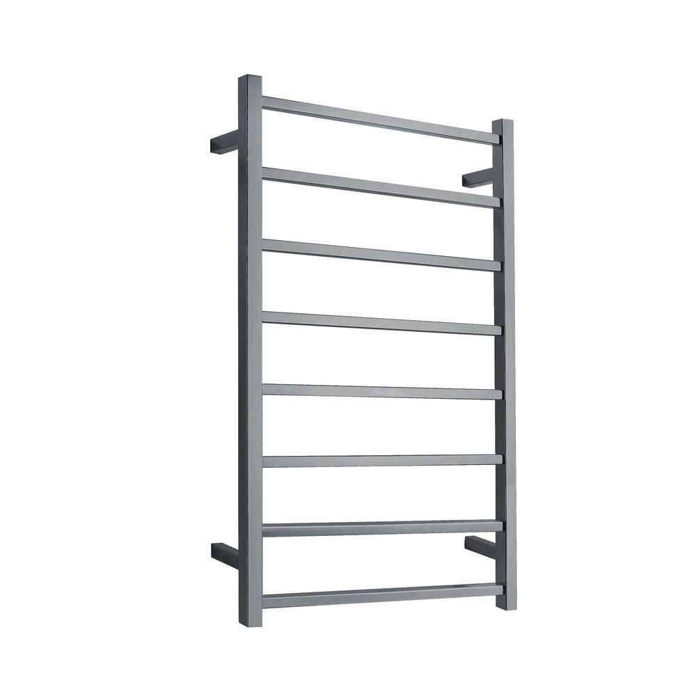 Bell 8-Bar Stainless Steel Wall Mounted Towel Warmer in Oil Rubbed Bronze - Super Arbor