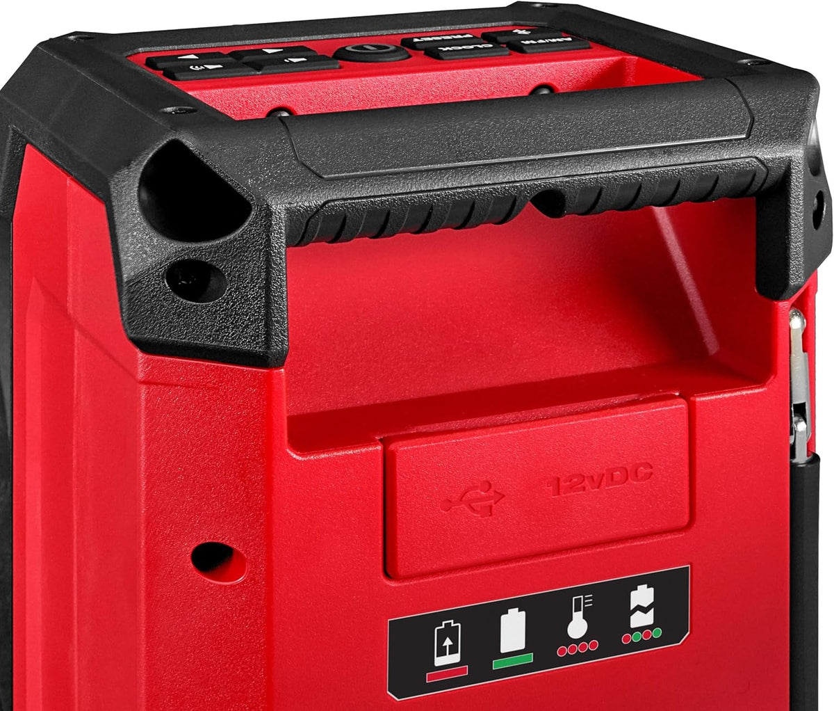 Milwaukee M12 12-Volt Lithium-Ion Cordless Bluetooth/AM/FM Jobsite Radio + Charger with M12 2.0Ah Battery