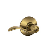 Accent Satin Nickel Privacy Bed/Bath Door Lever - Super Arbor