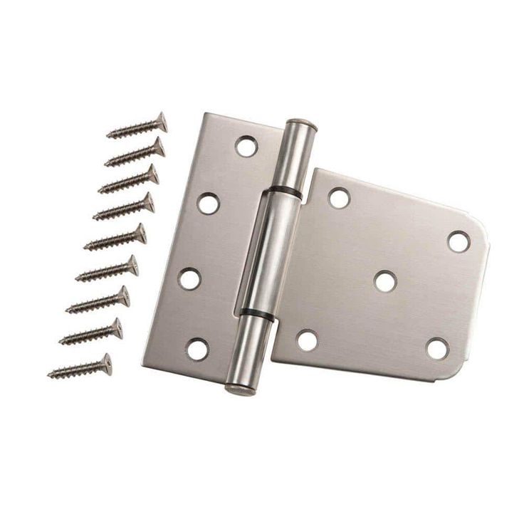 Everbilt 3-1/2 in. Stainless Steel Heavy-Duty Gate Tee Hinge
