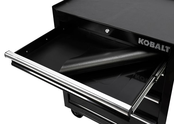 Kobalt 26.7-in W x 33-in H 4-Drawer Steel Rolling Tool Cabinet (Black)