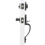Sussex Oil-Rubbed Bronze Door Handleset with Springdale Lever Interior and Single Cylinder Deadbolt - Super Arbor