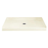 Accord 60 in. x 36 in. Single Threshold Shower Base with Center Drain in White - Super Arbor