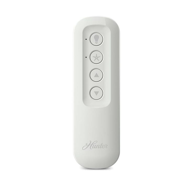 Indoor/Outdoor White Universal Multi-Function Hand Held Ceiling Fan Remote