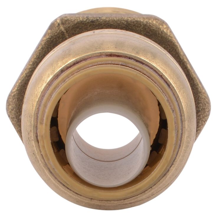SharkBite 1/2-in Push-to-Connect x 3/4-in MNPT dia Male Adapter Push Fitting