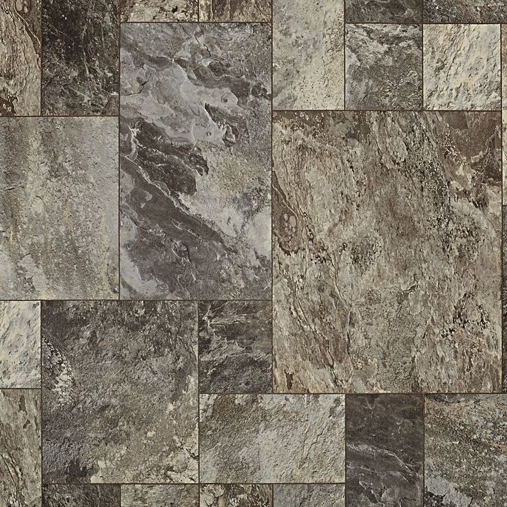 Style Selections Montfort Slate 9.84-mil x 12-ft W Waterproof Cut-to-length Vinyl Sheet Flooring