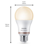 Tunable White A19 LED 60-Watt Equivalent Dimmable Smart Wi-Fi Wiz Connected Wireless Light Bulb (4-Pack) - Super Arbor