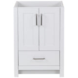 Westcourt 30 in. W x 21 in. D Bathroom Vanity Cabinet Only in Sterling Gray - Super Arbor