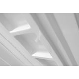 Forum 48 in. x 36 in. x 74 in. 3-piece DIY Friendly Alcove Shower Surround in White - Super Arbor