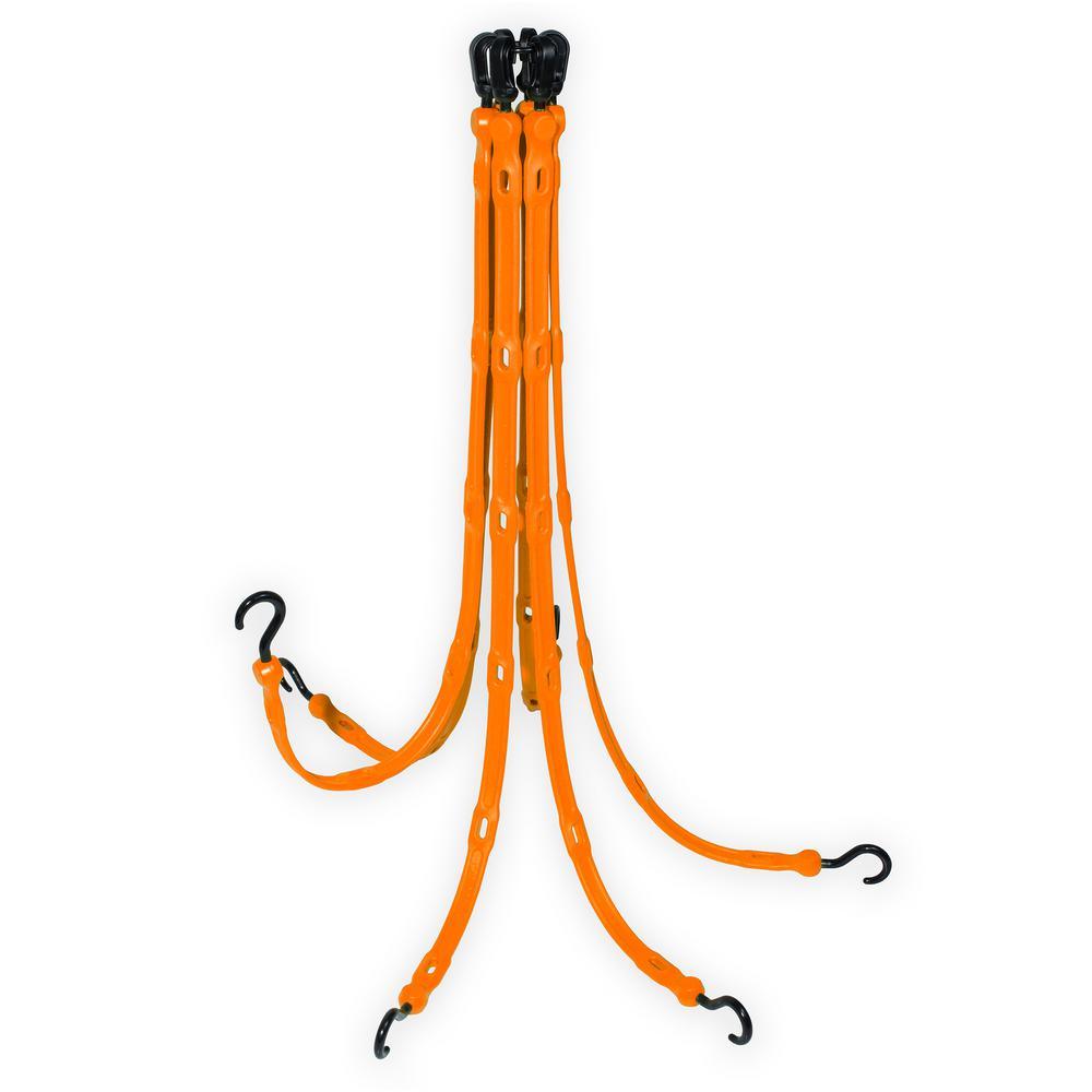 36 in. 6-Arm Flex-Web in Safety Orange - Super Arbor