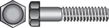 Hillman 1/4 in. Diameter x 1 in. Length Hot-Dipped Galvanized Steel Hex Bolt, Coarse Thread, 100-Pack