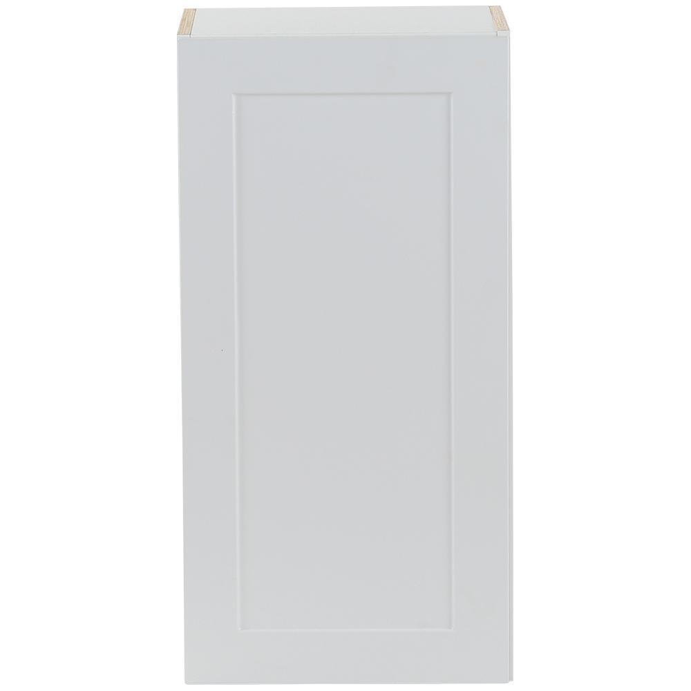 Cambridge Shaker Assembled 30x42x12.5 in. Wall Cabinet with 2 Soft Close Doors in White - Super Arbor