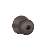 Plymouth Bright Brass Keyed Entry Door Knob - Super Arbor