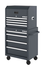 Kobalt 26-in W x 22-in H 4-Drawer Steel Tool Chest (Gray)
