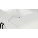 31 in. W x 22 in. D x 0.75 in. H Quartz Vanity Top in Statuario White with White Basin - Super Arbor