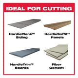 7-1/4 in. x 4-Teeth Polycrystalline Diamond (PCD) Tipped James Hardie/Fiber Cement Saw Blade - Super Arbor