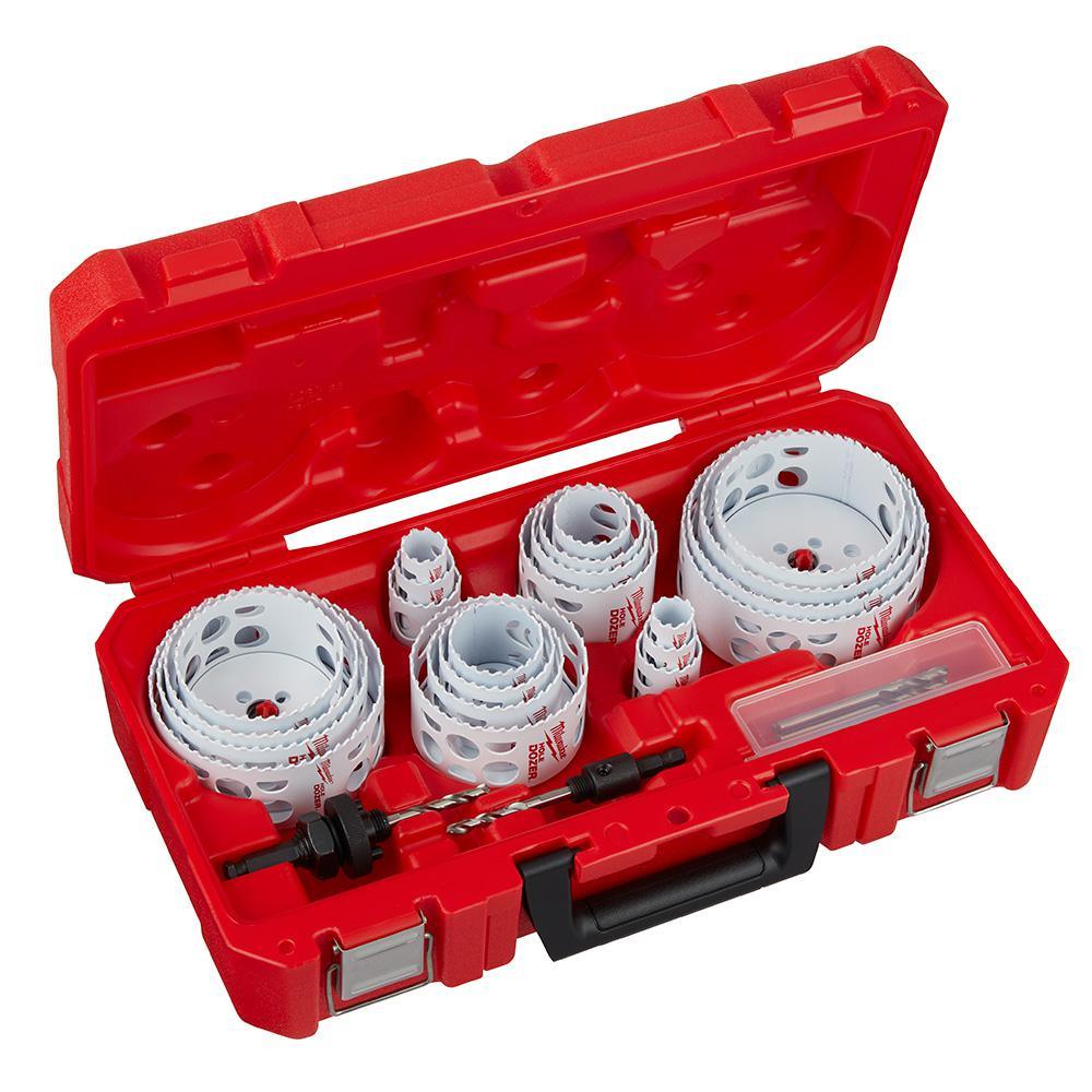 Hole Dozer General Purpose Bi-Metal Hole Saw Set (28-Piece) - Super Arbor