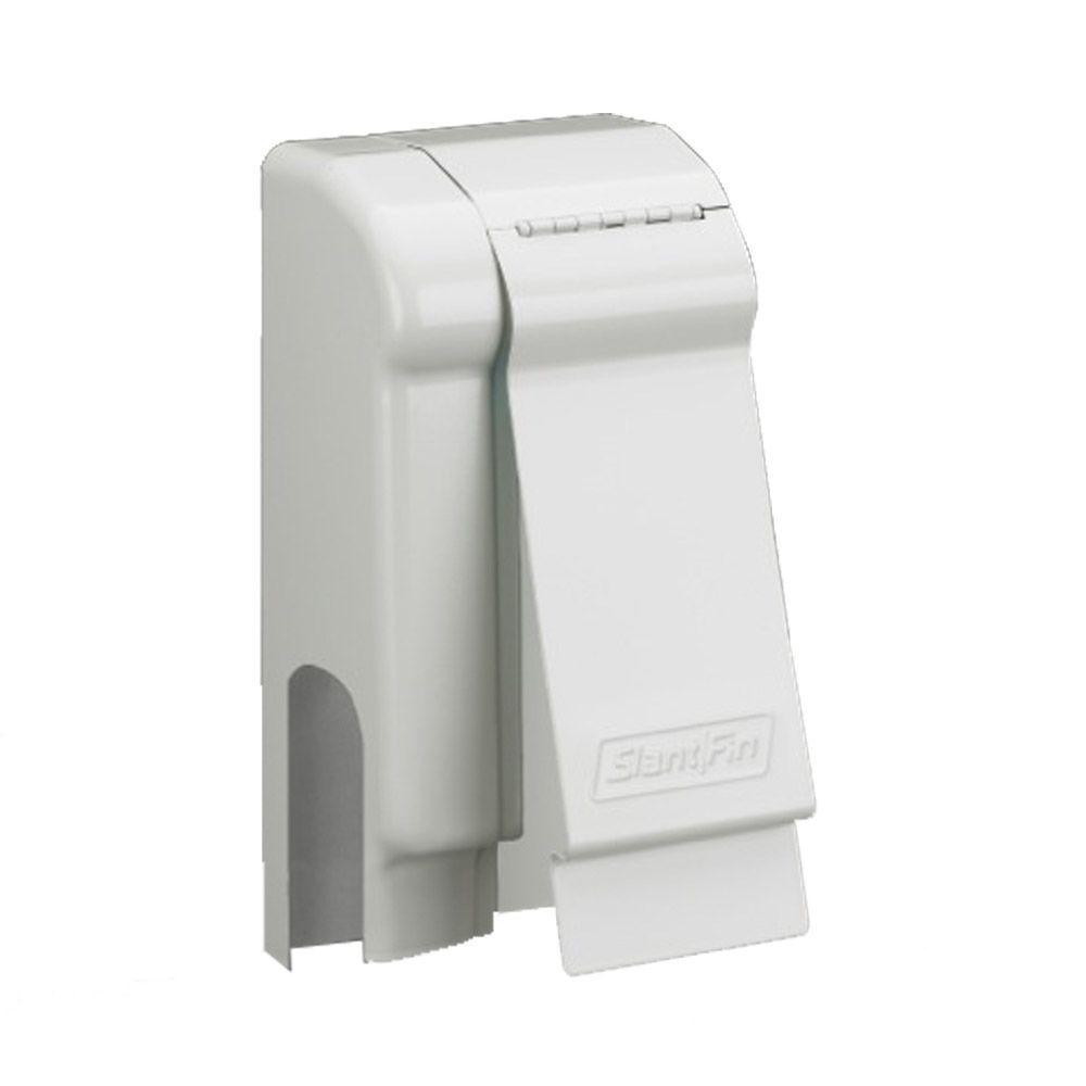 Fine/Line 30 4 in. Left Wall Trim for Baseboard Heaters in Nu White - Super Arbor