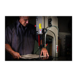 7 in. x 12 in. 1 HP,115-Volt Metalworking Variable Speed Horizontal Vertical Bandsaw Deluxe 1Ph