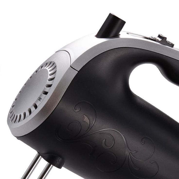 brentwood Cord 5-Speed Black Hand Mixer