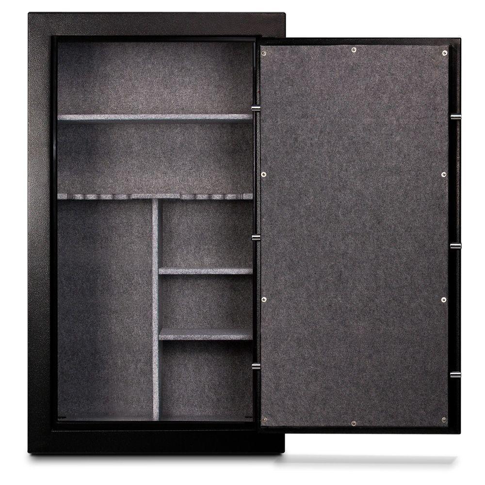 36-Gun 20.3 cu. ft. Steel 30-Minute Combination Lock, Black - Super Arbor