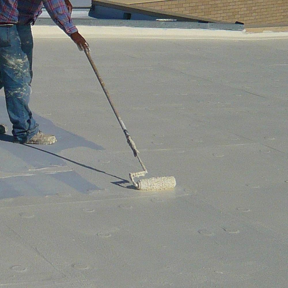 Roof Mate Top Coat 5 Gal. White Acrylic Reflective Elastomeric Roof Coating (15-Year Limited Warranty) - Super Arbor