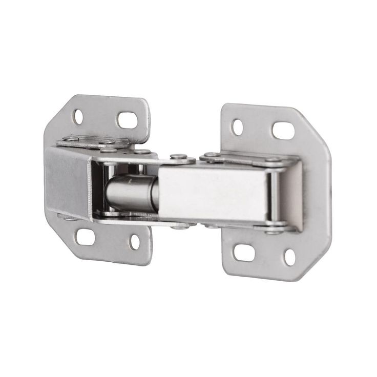 90-Degree Surface Mount Hidden Spring Cabinet Hinge (1-Pair)