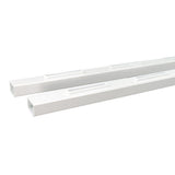 Al13 6 ft. White Aluminum Stair Hand Rail (2-Pack) - Super Arbor