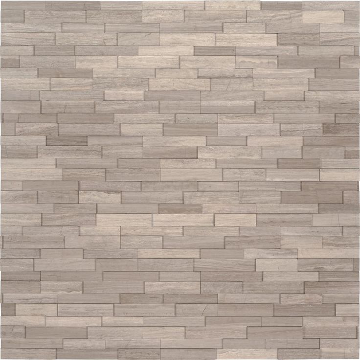 MSI Arctic White Ledger Panel 6 in. x 24 in. Natural Marble Wall Tile (10 cases / 60 sq. ft. / pallet)