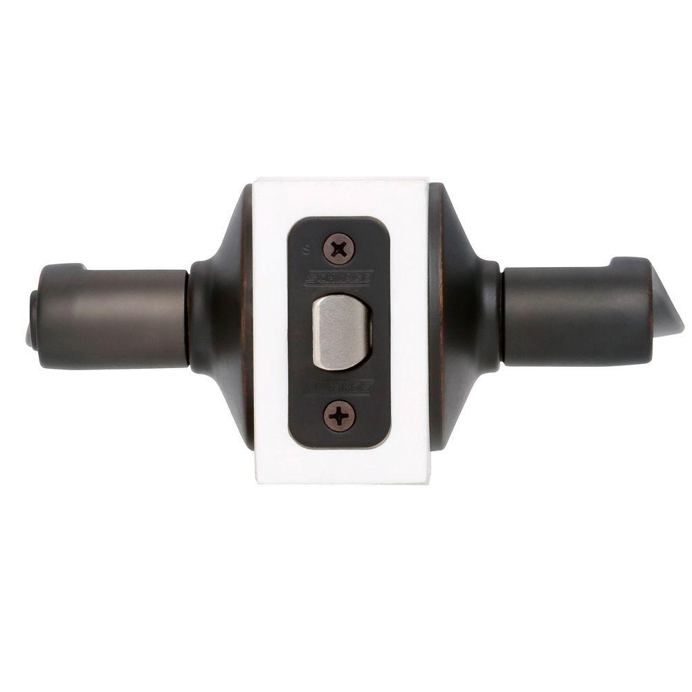 Accent Aged Bronze Privacy Bed/Bath Door Lever - Super Arbor