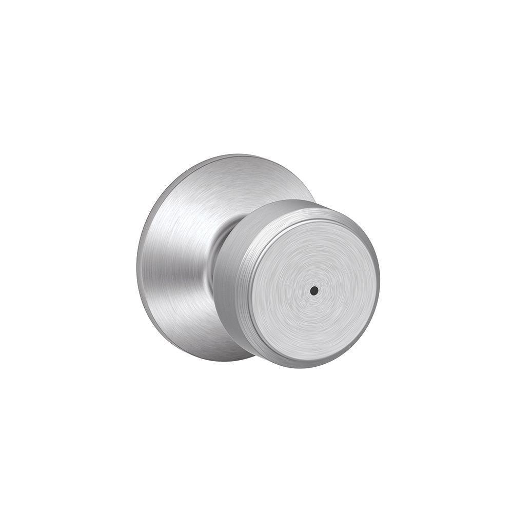 Bowery Matte Black Privacy Bed/Bath Door Knob - Super Arbor
