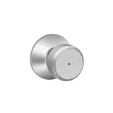Bowery Matte Black Privacy Bed/Bath Door Knob - Super Arbor