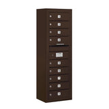 3800 Horizontal Series 9-Compartment Surface Mount Mailbox - Super Arbor