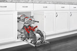Rev-A-Shelf 11.75-in W x 18-in H 2-Tier Pull-Out Cookware Organizer, Soft-Close, Chrome
