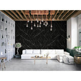 Aashini Black 16 in. x 32 in. Polished Porcelain Floor and Wall Tile (14.20 sq. ft./Case)