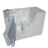 Nova Heated Wheelchair Accessible 5 ft. Walk-In Whirlpool Bathtub in White with Chrome Trim - Super Arbor