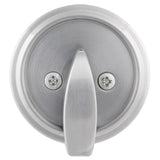 Commercial 2-3/4 in. Single Cylinder Satin Chrome Heavy-Duty Industrial Deadbolt - Super Arbor