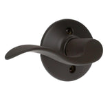 Accent Aged Bronze Left Handed Dummy Door Lever - Super Arbor