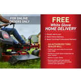 Toro TITAN 60 in. IronForged Deck 24.5 HP Commercial V-Twin Gas Dual Hydrostatic Zero Turn Riding Mower - Super Arbor