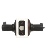 Flair Aged Bronze Keyed Entry Door Lever - Super Arbor