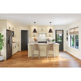 allen + roth Annscroft 15-in W x 34.5-in H x 24-in D Hazelnut Maple Drawer Base Semi-Custom Cabinet