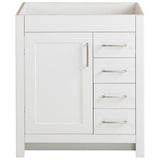 Westcourt 30 in. W x 21 in. D Bathroom Vanity Cabinet Only in Sterling Gray - Super Arbor