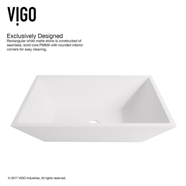 VIGO Vinca Matte Stone Vessel Bathroom Sink in White with Duris Vessel Faucet in Brushed Nickel