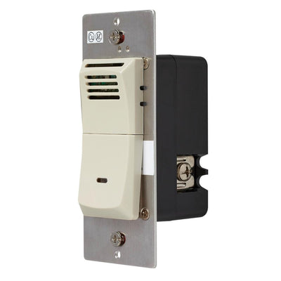 Broan-NuTone Sensaire Exhaust Fan Humidity Sensing Wall Control Switch, Almond - Super Arbor