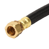 3/4 in. FIP x 7/8 in. O.D. Compression x 18 in. Polymer Braided Water Heater Connector (0.57 in. I.D.) - Super Arbor