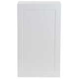 Cambridge Shaker Assembled 30x42x12.5 in. Wall Cabinet with 2 Soft Close Doors in White - Super Arbor